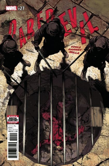 Daredevil, Vol. 5 Land of the Blind |  Issue#27A | Year:2017 | Series: Daredevil | Pub: Marvel Comics | Mike Deodato Jr. Regular
