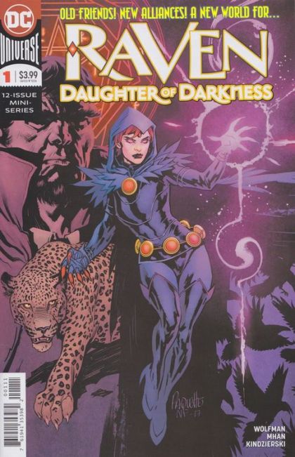 Raven: Daughter of Darkness The Girl with the Anime Eyes, Part 1 |  Issue#1A | Year:2018 | Series:  | Pub: DC Comics | Regular Yanick Paquette Cover