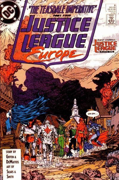 Justice League Europe / International The Teasdale Imperative - Part 4: Showdown |  Issue#8A | Year:1989 | Series: JLA | Pub: DC Comics |