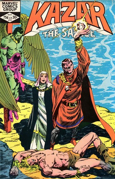 Ka-Zar, Vol. 3 Belasco...! |  Issue#12A | Year:1982 | Series: Ka-Zar | Pub: Marvel Comics | Direct Edition