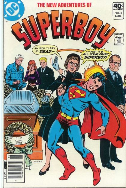 The New Adventures of Superboy Clark Kent Must Die |  Issue#8A | Year:1980 | Series: Superman | Pub: DC Comics |