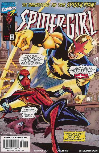 Spider-Girl, Vol. 1 Secrets |  Issue#7A | Year:1999 | Series:  | Pub: Marvel Comics |