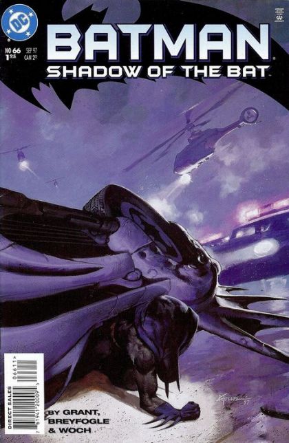 Batman: Shadow of the Bat Illusion, Part 2: The Bigger They Come... |  Issue#66A | Year:1997 | Series: Batman | Pub: DC Comics | Direct Edition