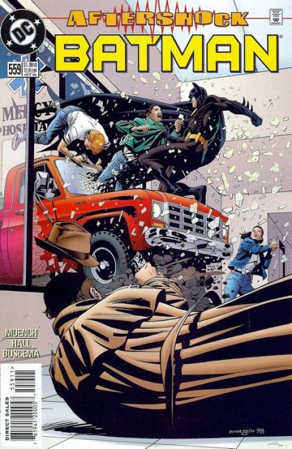 Batman, Vol. 1 Aftershock - Dead City |  Issue#559A | Year:1998 | Series: Batman | Pub: DC Comics | Direct Edition