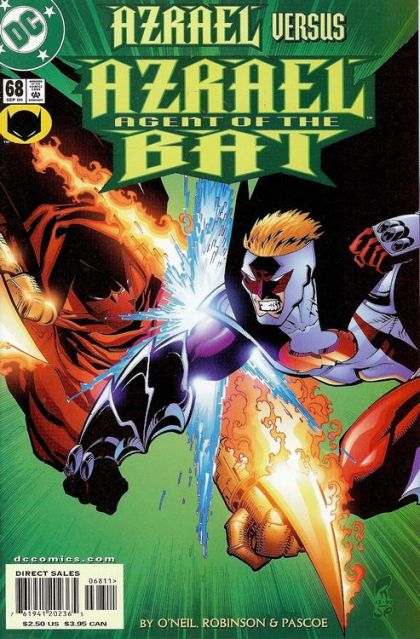 Azrael, Vol. 1 Mirage |  Issue#68 | Year:2000 | Series:  | Pub: DC Comics | Roger Robertson Regular Cover