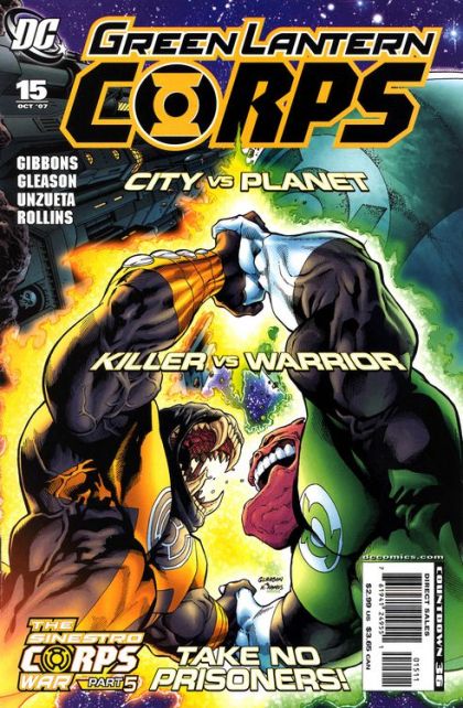 Green Lantern Corps, Vol. 1 The Sinestro Corps War - The Sinestro War Corps |  Issue#15A | Year:2007 | Series: Green Lantern | Pub: DC Comics | Patrick Gleason Regular