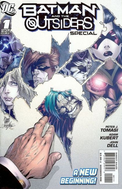 Batman and the Outsiders Special Batman and the Outsiders |  Issue#1A | Year:2009 | Series: Outsiders | Pub: DC Comics | Adam Kubert & John Dell Regular Cover