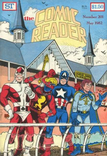 Comic Reader The Captains |  Issue#201 | Year:1982 | Series:  | Pub: Street Enterprises |