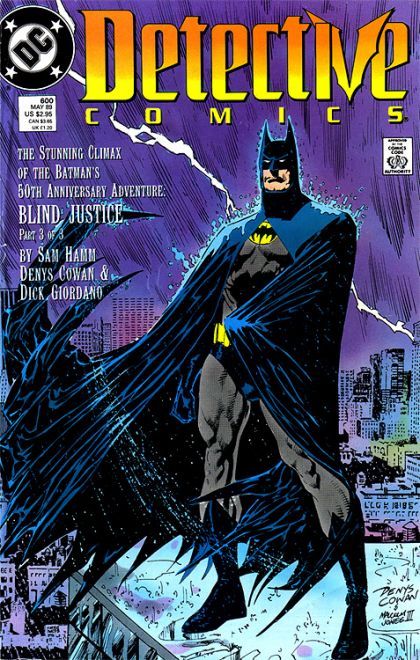 Detective Comics, Vol. 1 Blind Justice, Chapter Five: Hidden Agendas; Chapter Six: Covert Operations; Chapter Seven: Ulterior Motives |  Issue#600A | Year:1989 | Series: Detective Comics | Pub: DC Comics | Direct Edition