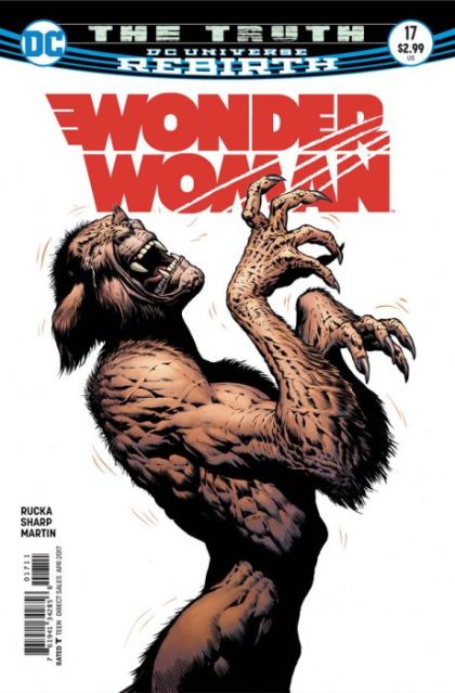 Wonder Woman, Vol. 5 The Truth, Part Two |  Issue#17A | Year:2017 | Series: Wonder Woman | Pub: DC Comics | Liam Sharp Regular