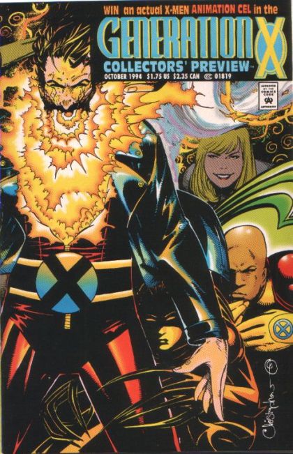 Generation X: Collector's Preview  |  Issue#1A | Year:1994 | Series: Generation X | Pub: Marvel Comics | Direct Edition