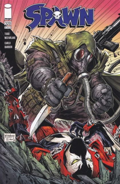 Spawn  |  Issue#320B | Year:2021 | Series: Spawn | Pub: Image Comics | Todd McFarlane Cover
