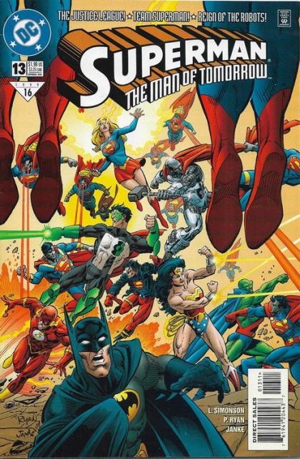 Superman: The Man of Tomorrow Madness! |  Issue#13A | Year:1999 | Series: Superman | Pub: DC Comics | Direct Edition