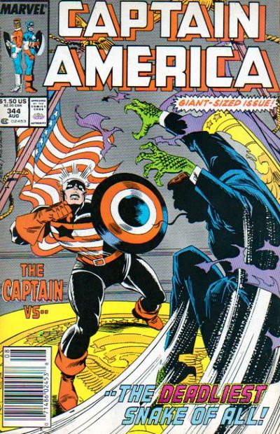 Captain America, Vol. 1 Don't Tread on Me! |  Issue#344B | Year:1988 | Series: Captain America | Pub: Marvel Comics |