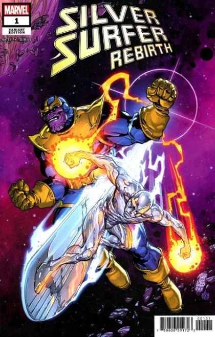 Silver Surfer: Rebirth Marvels |  Issue#1C | Year:2022 | Series: Silver Surfer | Pub: Marvel Comics | Giuseppe Camuncoli Variant