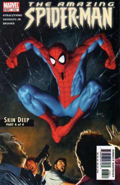 The Amazing Spider-Man, Vol. 2 Skin Deep, Part 4 |  Issue#518A | Year:2005 | Series: Spider-Man | Pub: Marvel Comics | Joe Jusko Regular