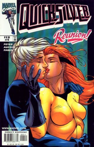 Quicksilver The Inhuman Race |  Issue#4A | Year:1998 | Series: Quicksilver | Pub: Marvel Comics | Direct Edition