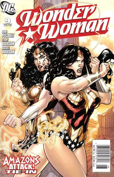 Wonder Woman, Vol. 3 Amazons Attack! - Love and Murder, Part 4 |  Issue#9B | Year:2007 | Series: Wonder Woman | Pub: DC Comics | Terry	Dodson Newsstand
