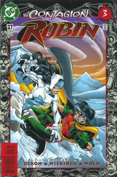 Robin, Vol. 2 Contagion - Natural Born Healer |  Issue#27A | Year:1996 | Series: Robin | Pub: DC Comics | Direct Edition