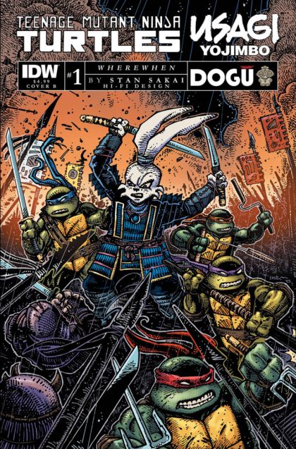 Teenage Mutant Ninja Turtles / Usagi Yojimbo: WhereWhen Part One |  Issue