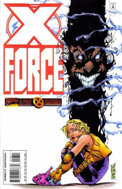 X-Force, Vol. 1 Intervention |  Issue#48A | Year:1995 | Series: X-Force | Pub: Marvel Comics | Direct Edition