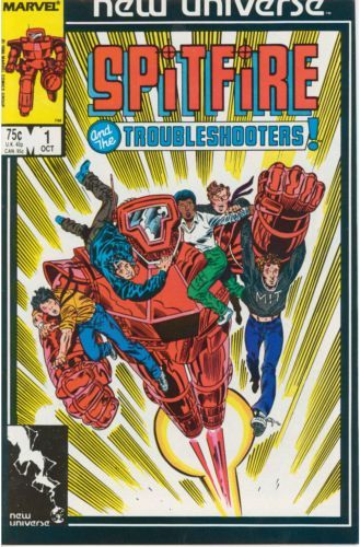 Spitfire and the Troubleshooters "Beginnings" |  Issue#1A | Year:1986 | Series: New Universe | Pub: Marvel Comics | Direct Edition