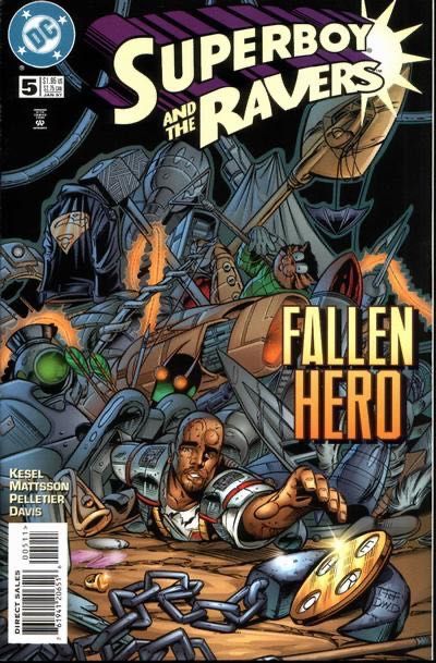 Superboy and the Ravers Dial "X" for X-Mas |  Issue#5 | Year:1996 | Series: Superboy | Pub: DC Comics | Direct Edition