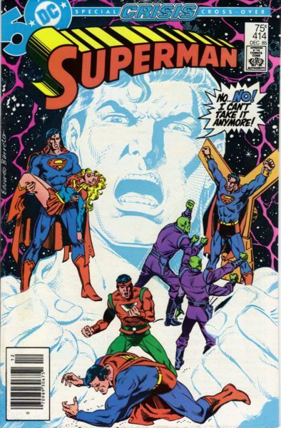 Superman, Vol. 1 Crisis On Infinite Earths - Revenge Is Life-- Death to Superman! |  Issue#414B | Year:1985 | Series: Superman | Pub: DC Comics | Newsstand Edition
