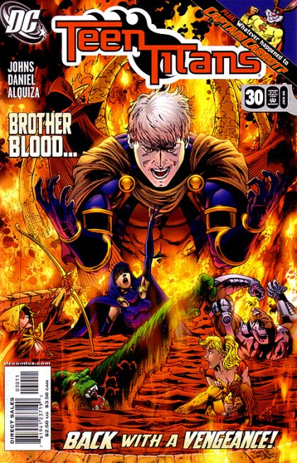 Teen Titans, Vol. 3 Lost And Found, Part 1 of 2 |  Issue#30A | Year:2005 | Series: Teen Titans | Pub: DC Comics | Direct Edition
