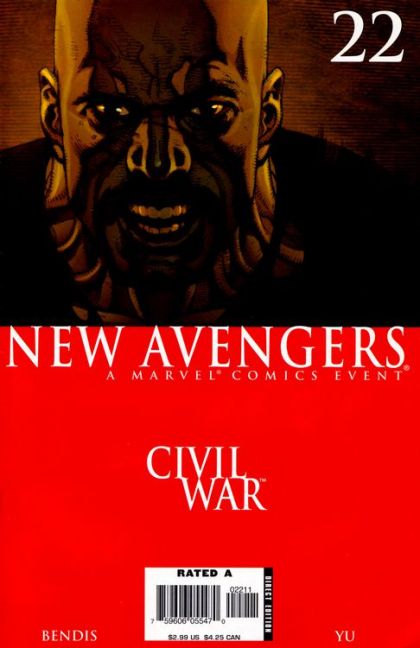 New Avengers, Vol. 1 Civil War - New Avengers: Disassembled, Part Two |  Issue#22A | Year:2006 | Series:  | Pub: Marvel Comics | Leinil Francis Yu Regular