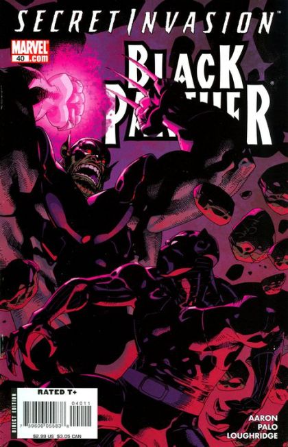 Black Panther, Vol. 4 Secret Invasion - See Wakanda and Die |  Issue#40A | Year:2008 | Series: Black Panther | Pub: Marvel Comics | Jason Pearson Regular