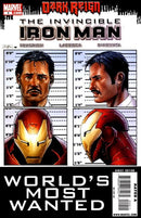 Invincible Iron Man, Vol. 1 Dark Reign - World's Most Wanted, Part 2: Godspeed |  Issue