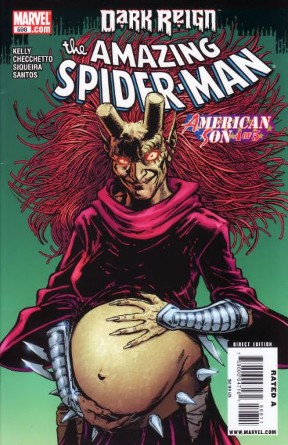 The Amazing Spider-Man, Vol. 2 Dark Reign - American Son, Part 4 |  Issue#598A | Year:2009 | Series: Spider-Man | Pub: Marvel Comics | Phil Jiménez Regular