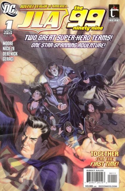 Justice League of America / The 99 The City Of Tomorrow |  Issue#1A | Year:2010 | Series: Justice League | Pub: DC Comics and Teshkeel Comics |