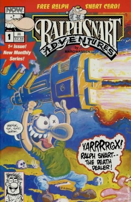 Ralph Snart, Vol. 5 Ralph Snart Destroys Earth! |  Issue#1A | Year:1993 | Series:  | Pub: NOW Comics | Direct Edition
