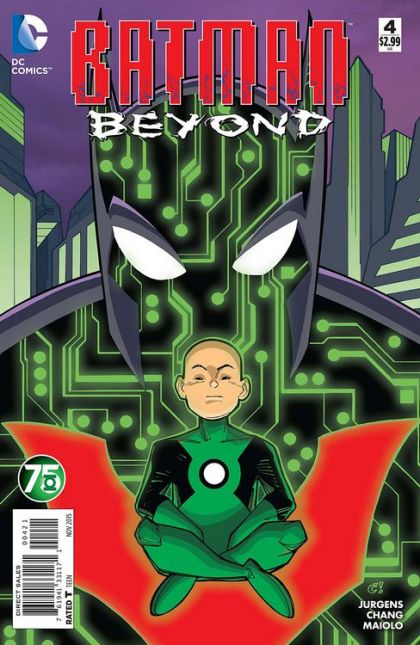 Batman Beyond, Vol. 5 Brave New Worlds, Part Four |  Issue#4B | Year:2015 | Series:  | Pub: DC Comics | Green Lantern 75th Anniversary Variant Cover