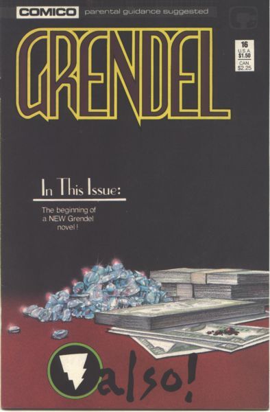 Grendel, Vol. 2 Beat The Devil |  Issue#16 | Year:1988 | Series: Grendel | Pub: Comico |
