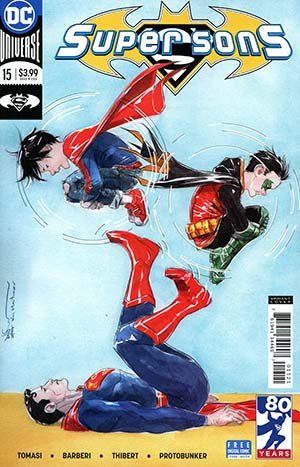 Super Sons End of Innocence, Part 1 |  Issue#15B | Year:2018 | Series:  | Pub: DC Comics | Variant Dustin Nguyen Cover