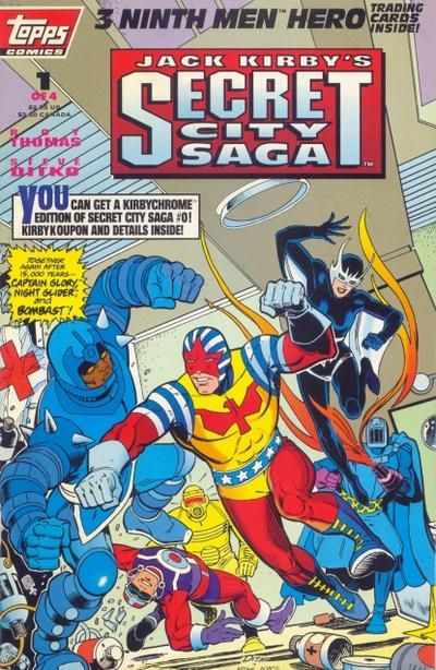 Jack Kirby's Secret City Saga In Battle Joined |  Issue#1 | Year:1993 | Series: Jack Kirby | Pub: Topps Comics |