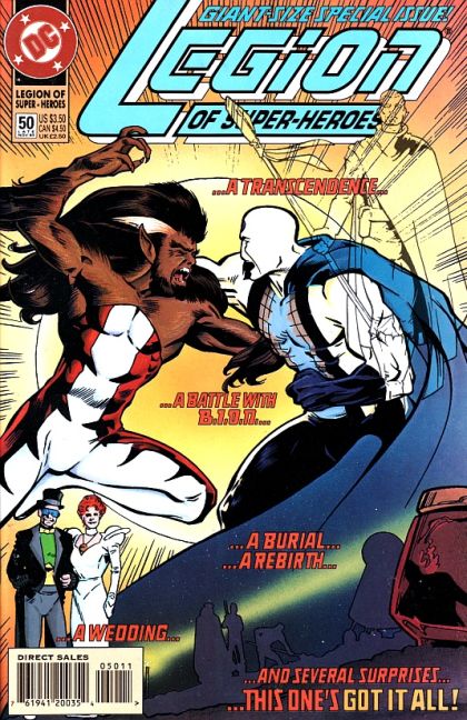 Legion of Super-Heroes, Vol. 4 The Brainiac Adventures |  Issue#50 | Year:1993 | Series: Legion of Super-Heroes | Pub: DC Comics | Giant Size Special Issue