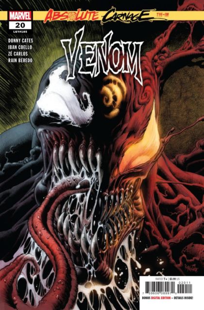 Venom, Vol. 4  |  Issue#20A | Year:2019 | Series: Venom | Pub: Marvel Comics | Regular Kyle Hotz Cover