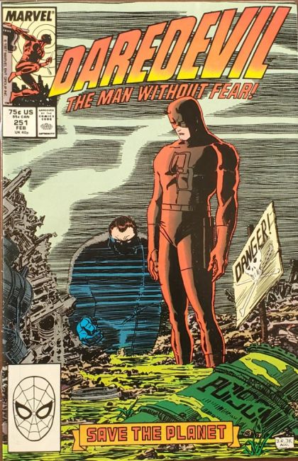 Daredevil, Vol. 1 Save the Planet! |  Issue#251A | Year:1988 | Series: Daredevil | Pub: Marvel Comics | Direct Edition
