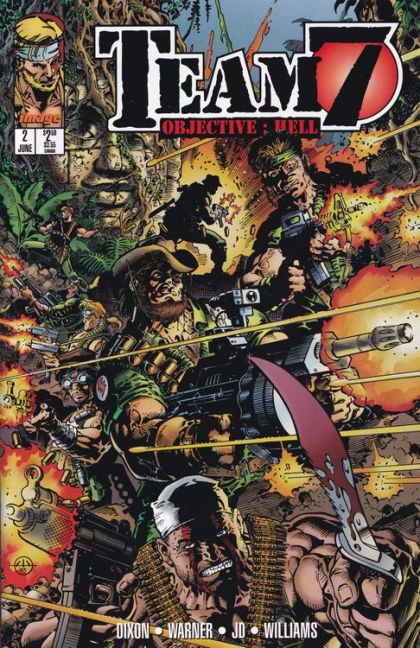 Team 7: Objective: Hell Deadlands |  Issue#2A | Year:1995 | Series: Team 7 | Pub: Image Comics | Direct Edition