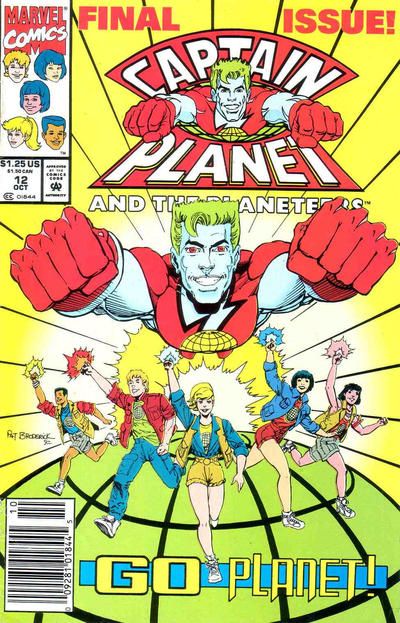 Captain Planet and the Planeteers  |  Issue#12B | Year:1992 | Series:  | Pub: Marvel Comics | Newsstand Edition