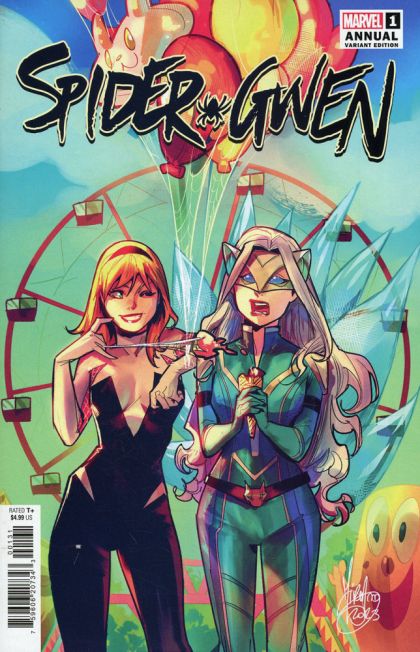 Spider-Gwen Annual Contest of Chaos  |  Issue#1C | Year:2023 | Series: Spider-Gwen | Pub: Marvel Comics | Mirka Andolfo Variant