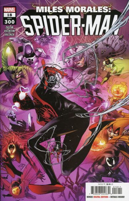Miles Morales: Spider-Man, Vol. 2  |  Issue#18A | Year:2024 | Series:  | Pub: Marvel Comics | Federico Vicentini Regular