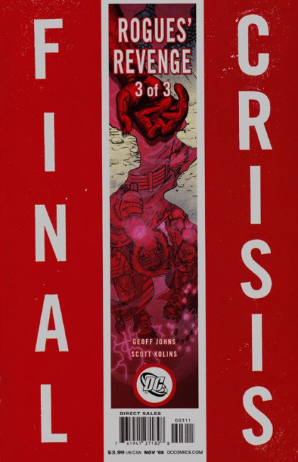 Final Crisis: Rogues' Revenge Final Crisis - Rogues' Revenge, Book Three |  Issue#3B | Year:2008 | Series: Final Crisis | Pub: DC Comics | Scott Kolins Variant