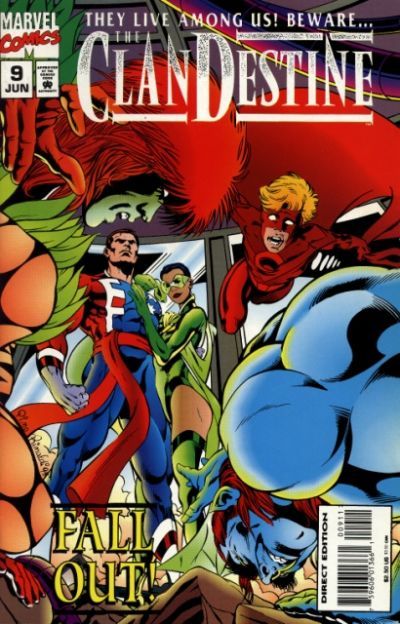 The Clandestine, Vol. 1 Home Truths! |  Issue#9 | Year:1995 | Series:  | Pub: Marvel Comics |