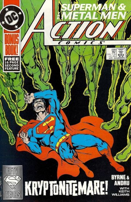 Action Comics, Vol. 1 Element 126 / The Karma Baggers |  Issue#599A | Year:1988 | Series:  | Pub: DC Comics