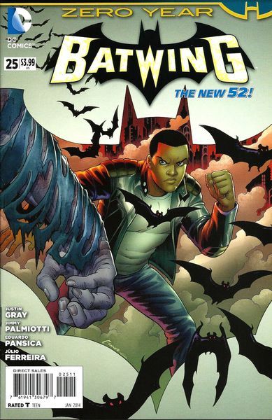 Batwing Zero Year - Keep Your Enemies Closer |  Issue#25 | Year:2013 | Series:  | Pub: DC Comics |